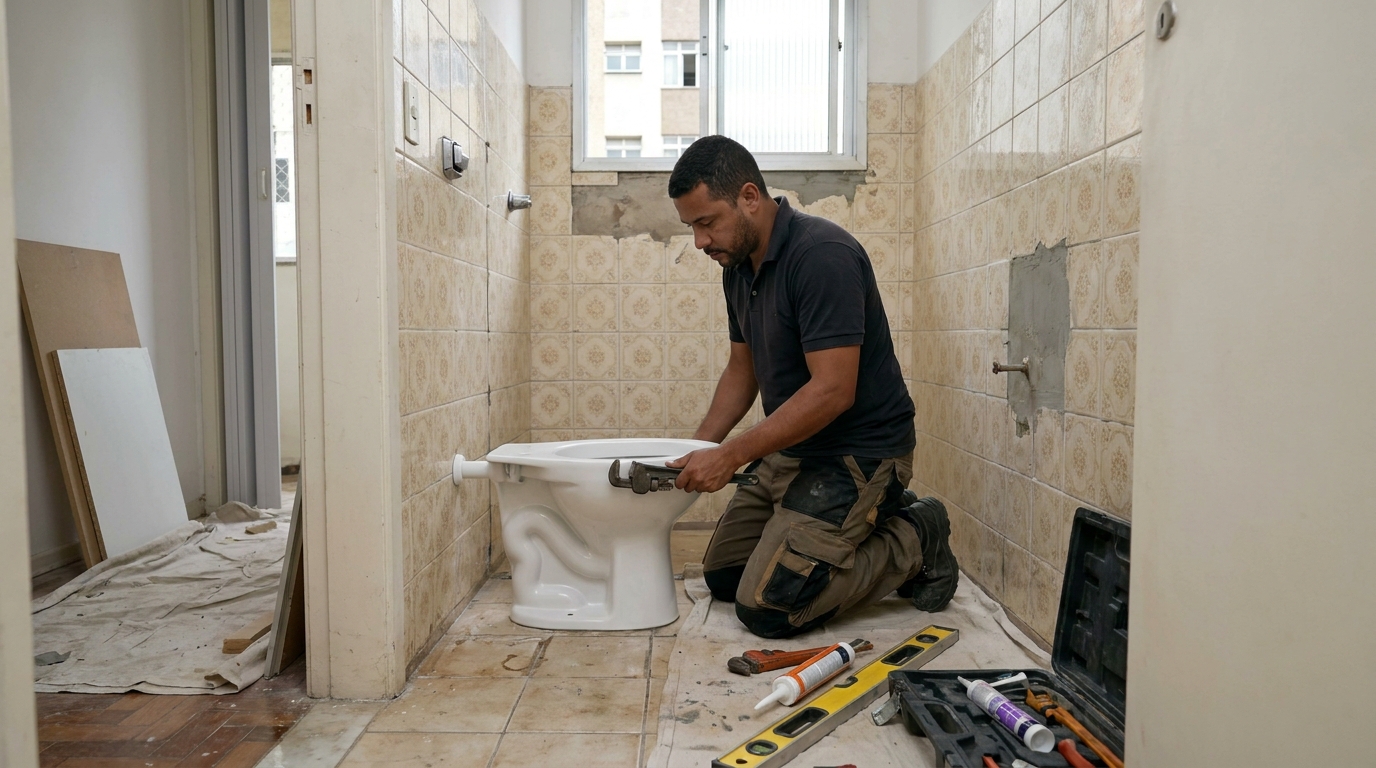 Reforço de vedação sanitária em Vitória da Conquista-BA